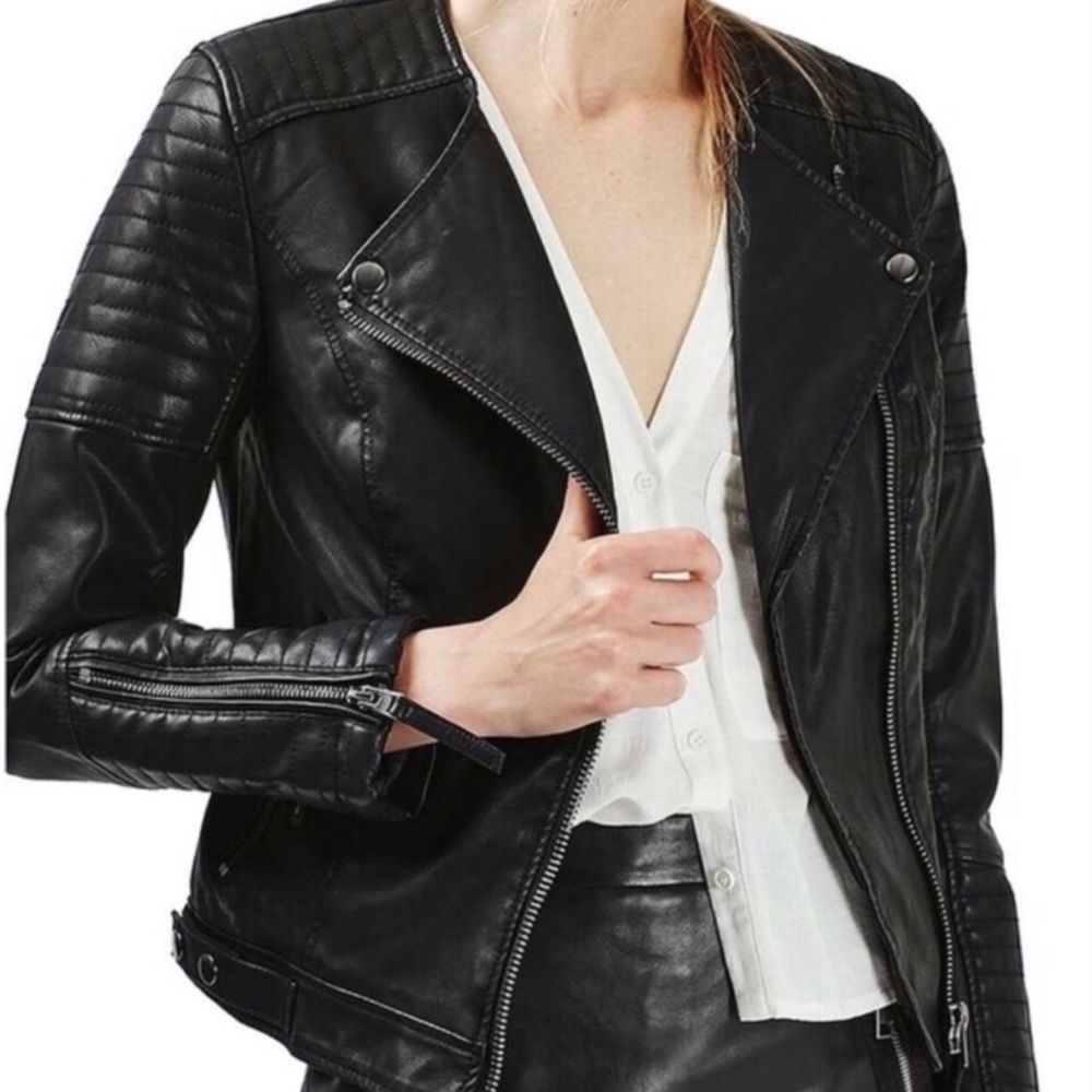 Top Shop Leather Jacket